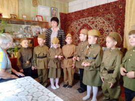 Дошкольники поздравляют с Днем Победы Дошкольники поздравляют с Днем Победы.